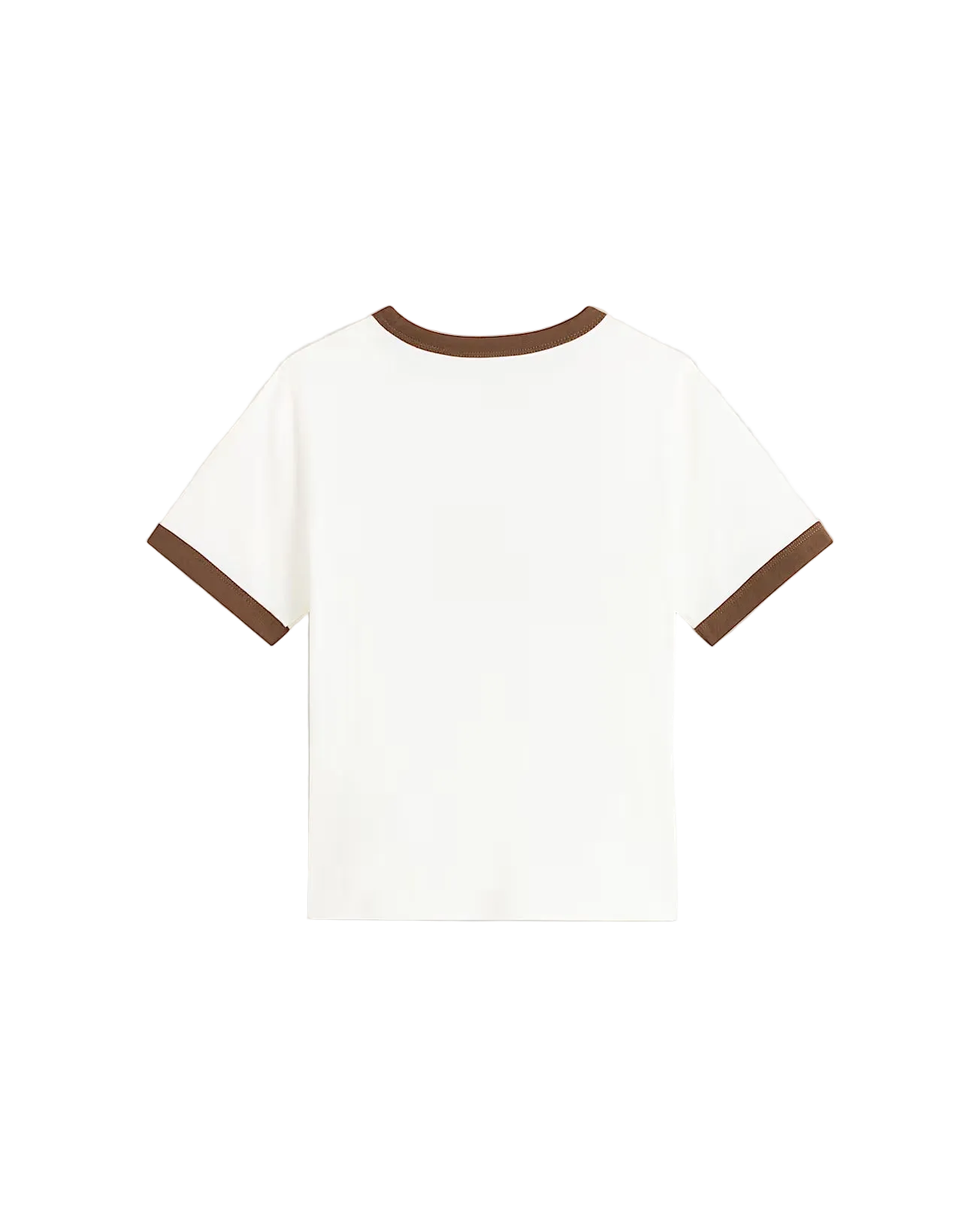 CENTER CHEST RINGER TEE W