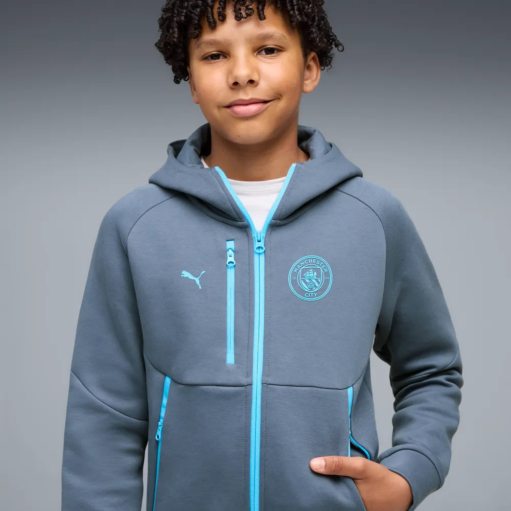 FELPA ZIP MANCHESTER CITY JUNIOR