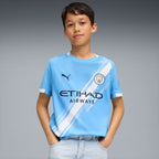 MAGLIA GARA HOME MANCHESTER CITY REPLICA 2025/26 JUNIOR