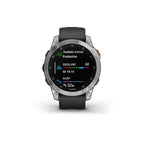 GARMIN EPIX (Gen 2) - Standard Edition | 47 mm
Acciaio ardesia con cinturino nero