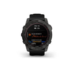 FENIX 7X– Sapphire Solar Edition
Titanium Carbon Grey DLC con cinturino Black