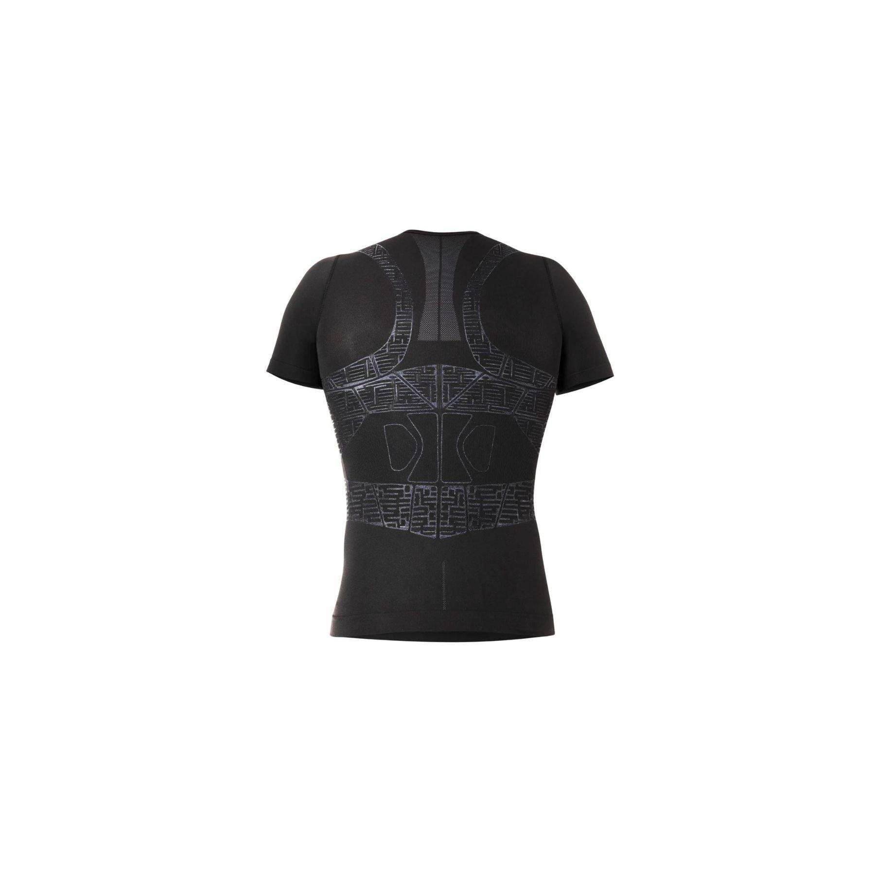 FLOKY OXYGEN SHORT SLEEVE NERO
