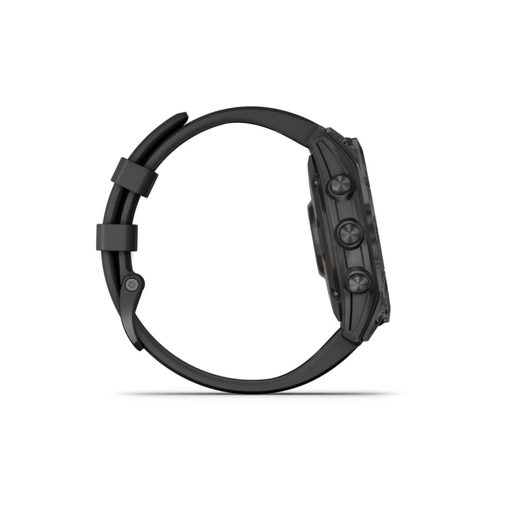 FENIX 7  Sapphire Solar Edition
Carbon Gray DLC Titanium con cinturino Black